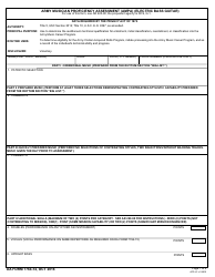 DA Form 7764-14 Army Musician Proficiency Assessment (Ampa) (Electric Bass Guitar)