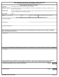 DA Form 7764-15 Army Musician Proficiency Assessment (Ampa) (Vocalist)