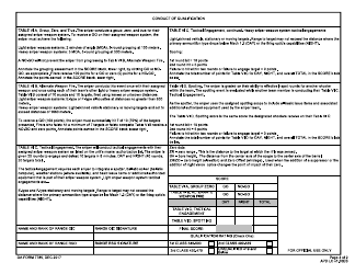 DA Form 7785 Sniper Qualification Scorecard, Page 2