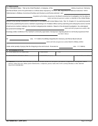 DD Form 553-1 Parole/Mandatory Supervised Release (Msr) Violator Wanted by the Armed Forces, Page 2