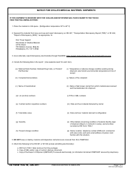 Document preview: DD Form 1502-1N Notice for Chilled Medical Materiel Shipments