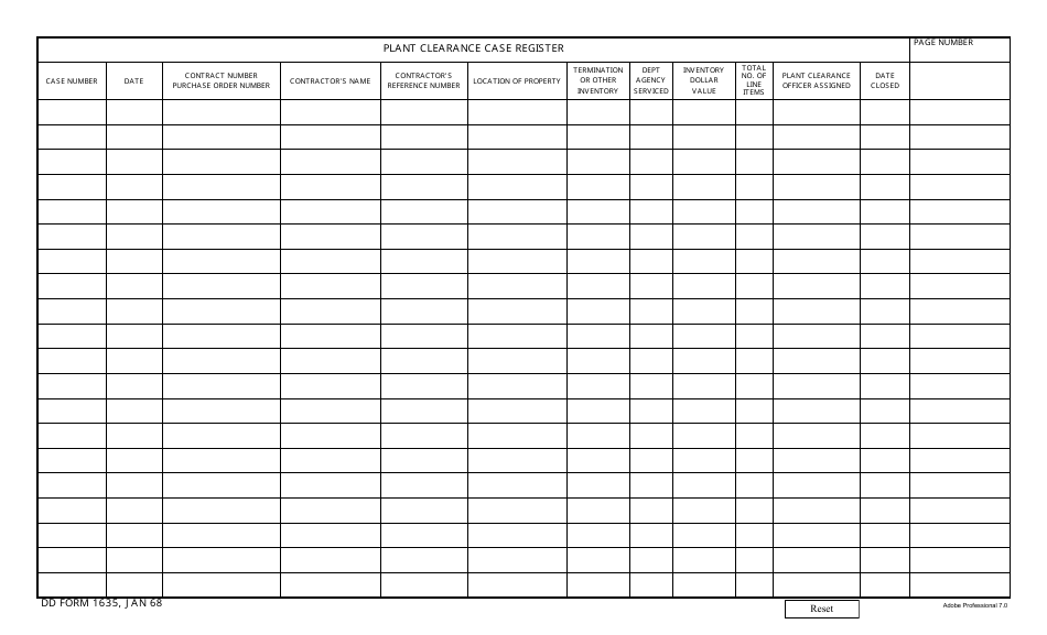 DD Form 1635 - Fill Out, Sign Online and Download Fillable PDF ...