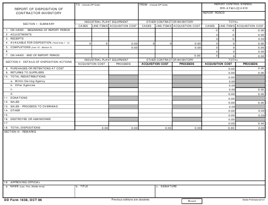 dd-form-1638-download-fillable-pdf-or-fill-online-report-of-disposition