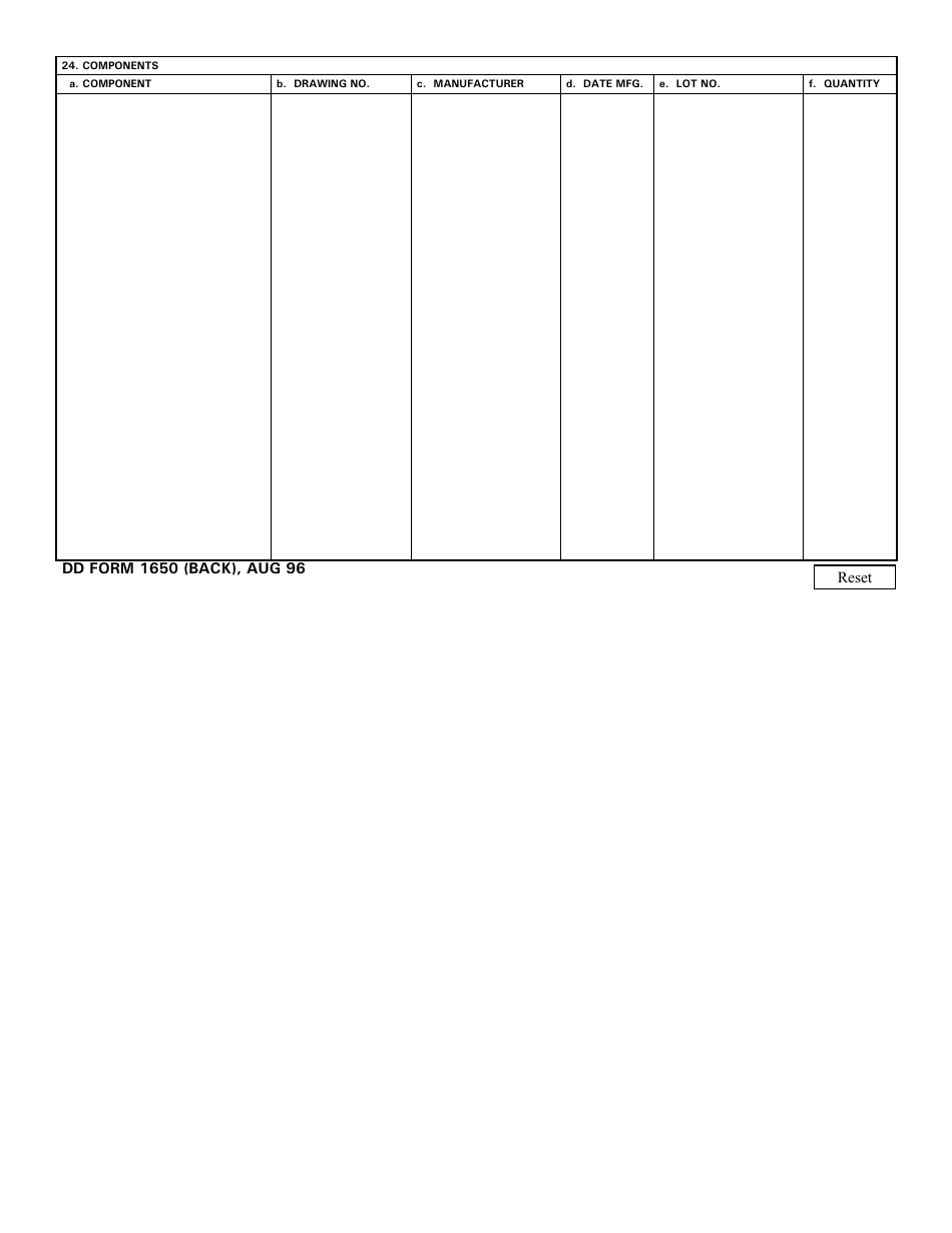 DD Form 1650 - Fill Out, Sign Online and Download Fillable PDF ...