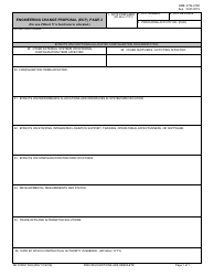Document preview: DD Form 1692/2 Engineering Change Proposal (Ecp), Page 2
