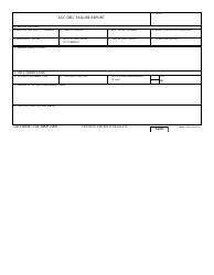 Document preview: DD Form 1758 Asc Disc Failure Report