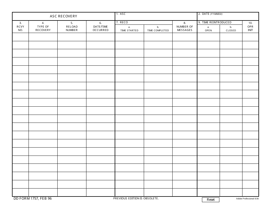 DD Form 1757 - Fill Out, Sign Online and Download Fillable PDF ...