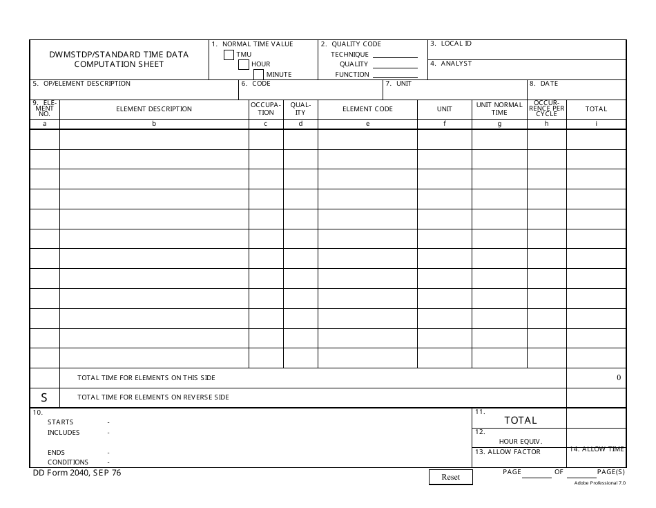 DD Form 2040 - Fill Out, Sign Online and Download Fillable PDF ...