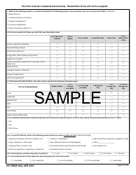 DD Form 3024 Annual Periodic Health Assessment, Page 10