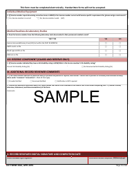 DD Form 3024 Annual Periodic Health Assessment, Page 18