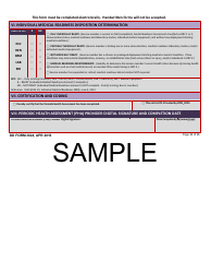 DD Form 3024 Annual Periodic Health Assessment, Page 26