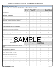 DD Form 3024 Annual Periodic Health Assessment, Page 3