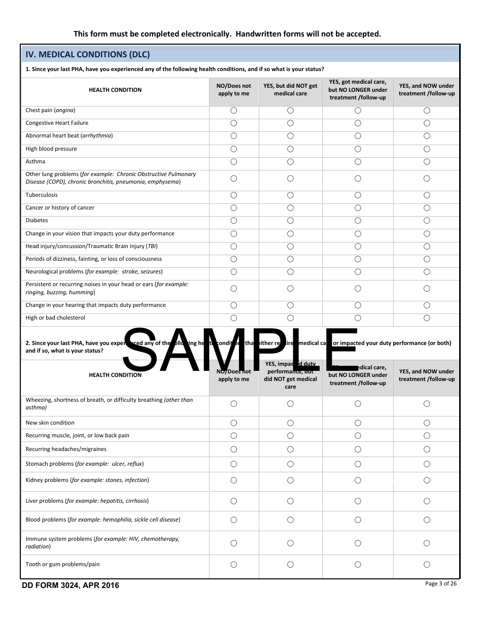 DD Form 3024 Fill Out Sign Online And Download Printable PDF dd-form-3024-fill-out-sign-online-and-download-printable-pdf