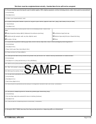 DD Form 3024 Annual Periodic Health Assessment, Page 5