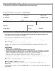 Form MVD-10124 Medical Report - New Mexico, Page 2