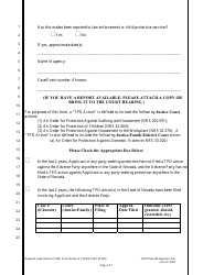 Form C-3 Application for Order for Protection of Children (Nrs 33.400) - Nevada, Page 3