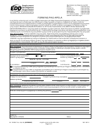Form DE1000M/T Appeal Form - California, Page 2
