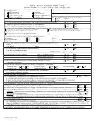 Form ETA-81 Reemployment Assistance Application for Services - Florida, Page 2