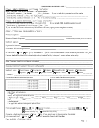 Form DMH1-73-00 Regional Referral Form for Admission to a State Psychiatric Hospital or Adatc - North Carolina, Page 2