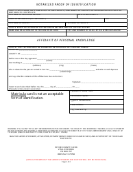 Application Form for Certified Copy of Birth or Death Certificate - County of Ector, Texas, Page 2