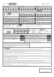 Form IAF (TA) -9 Part 1 Application Form for Commission in the Territorial Army - India, Page 2