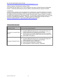 Form ABT-6004 Change of Officer / Stockholder / Amended Corporate Name Application - Florida, Page 4