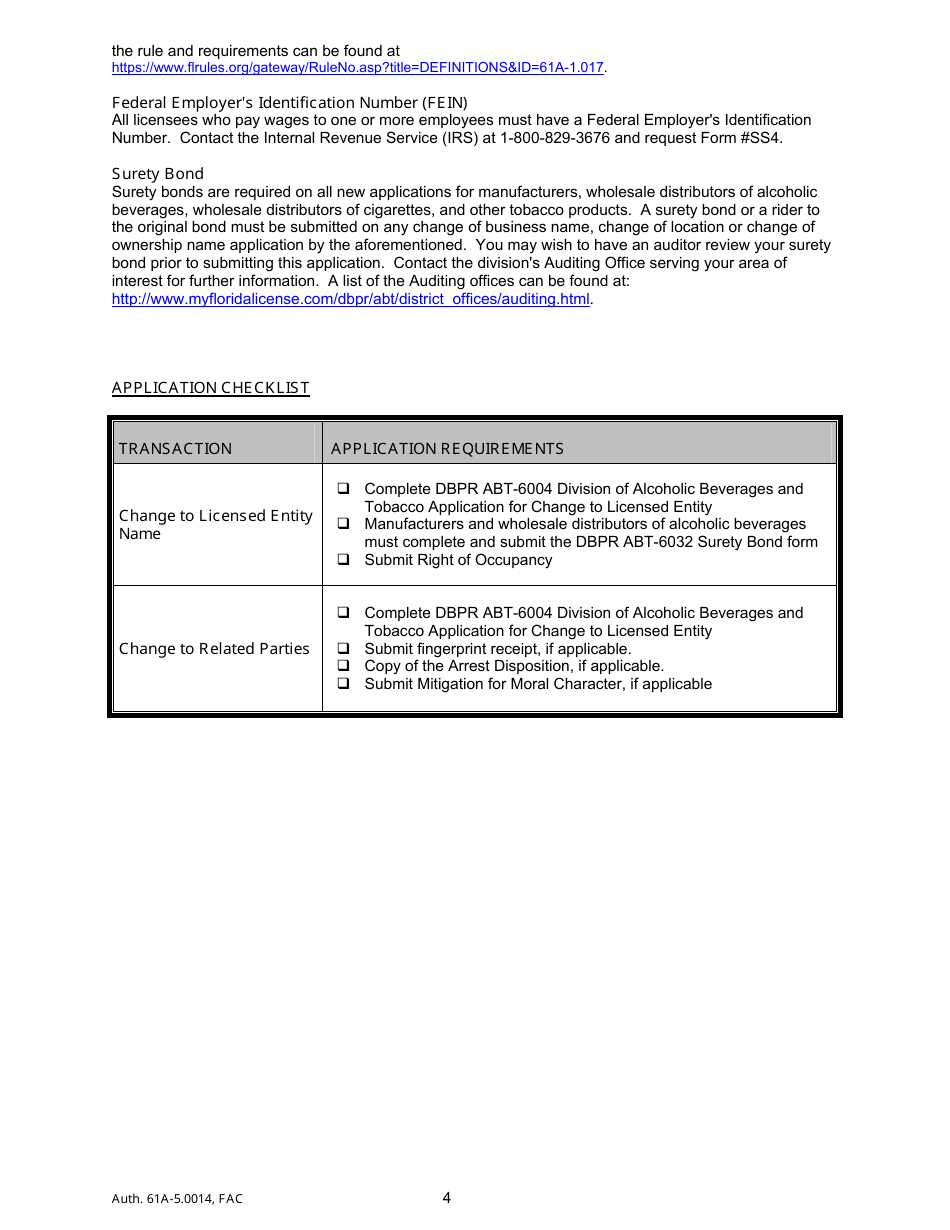 Form ABT-6004 Download Fillable PDF or Fill Online Change of Officer ...