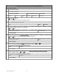 Form ABT-6004 Change of Officer / Stockholder / Amended Corporate Name Application - Florida, Page 6