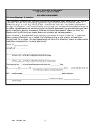 Form ABT-6003 Application for One/Two/Three Day Permit or Special Sales License - Florida, Page 8