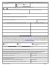 VA Form 21-0304 Application for Benefits for Certain Children With Disabilities Born of Vietnam and Certain Korea Service Veterans, Page 2
