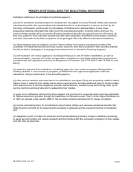 VA Form 22-0839 Yellow Ribbon Program Agreement, Page 3
