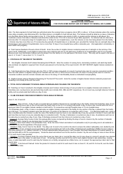 VA Form 10-5588 State Home Report and Statement of Federal Aid Claimed, Page 4