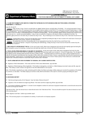 VA Form 10-5588 State Home Report and Statement of Federal Aid Claimed, Page 5