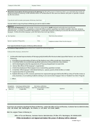 Form D-2848 &quot;Power of Attorney and Declaration of Representation&quot; - Washington, D.C., Page 2