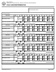 Form IL444-3455E Child Care Redetermination - Illinois, Page 10