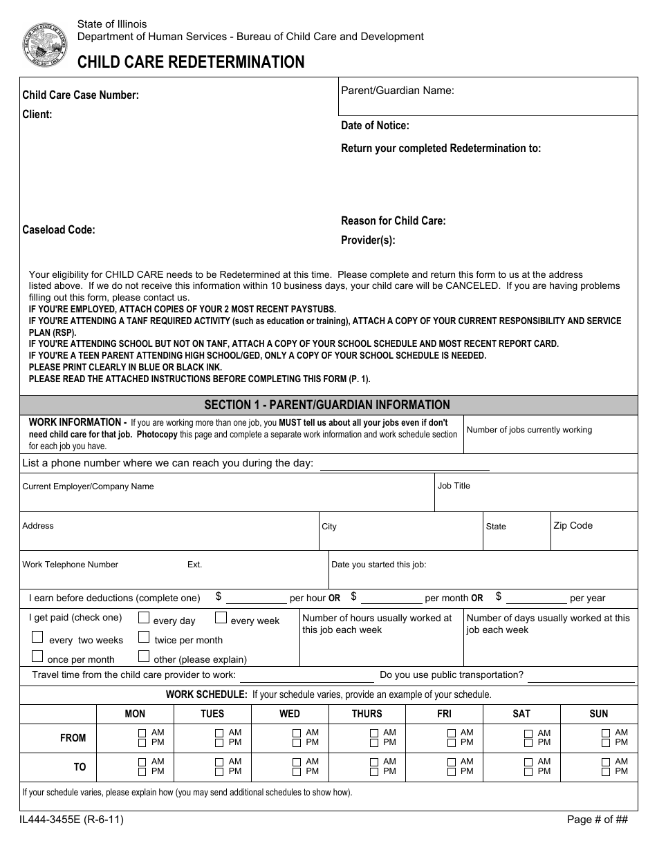 Form Il444 3455e Fill Out Sign Online And Download Fillable Pdf Illinois Templateroller 1474