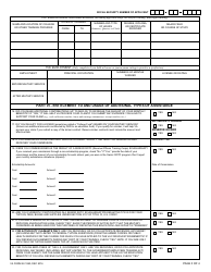 VA Form 22-1990 Application for VA Education Benefits, Page 6