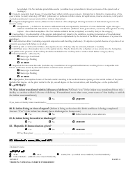 Certificate of Live Birth Worksheet - Indiana, Page 11