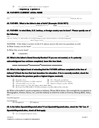 Certificate of Live Birth Worksheet - Indiana, Page 5