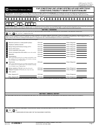 VA Form 21-0960N-1 Ear Conditions (Including Vestibular and Infectious Conditions) Disability Benefits Questionnaire