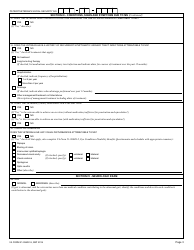 VA Form 21-0960C-9 Multiple Sclerosis (Ms) Disability Benefits Questionnaire, Page 3