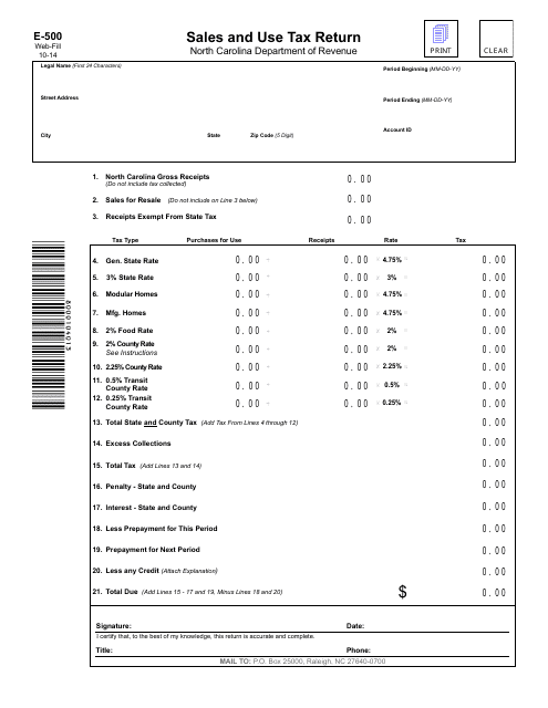 form-e-500-download-fillable-pdf-or-fill-online-sales-and-use-tax