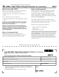 Form ND-1 Individual Income Tax Return - North Dakota, Page 3