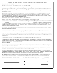 Document preview: AF Form 1466 Request for Family Member's Medical and Education Clearance for Travel