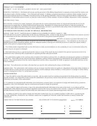 AF Form 1466 Request for Family Member&#039;s Medical and Education Clearance for Travel