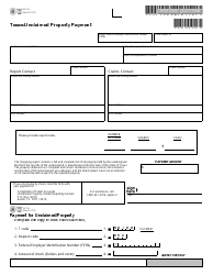 Document preview: Form 53-119 Texas Unclaimed Property Payment - Texas
