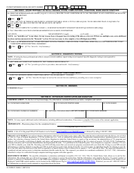 VA Form 21-0960H-1 Hernias (Including Abdominal, Inguinal and Femoral Hernias) Disability Benefits Questionnaire, Page 3