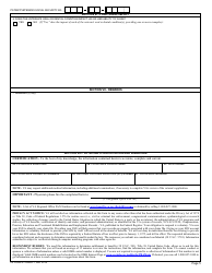 VA Form 21-0960D-1 Oral and Dental Conditions Including Mouth, Lips and Tongue (Other Than Temporomandibular Joint Conditions) Disability Benefits Questionnaire, Page 5
