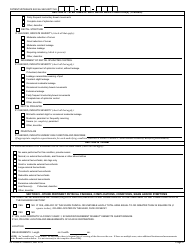 VA Form 21-0960H-2 Rectum and Anus Conditions (Including Hemorrhoids) Disability Benefits Questionnaire, Page 2