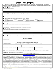 VA Form 21-0960H-2 Rectum and Anus Conditions (Including Hemorrhoids) Disability Benefits Questionnaire, Page 3